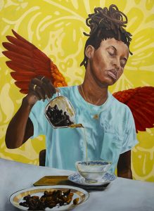 An Inside Look at Artist Lakeshia T. Reid’s show, In Front of the Mirror